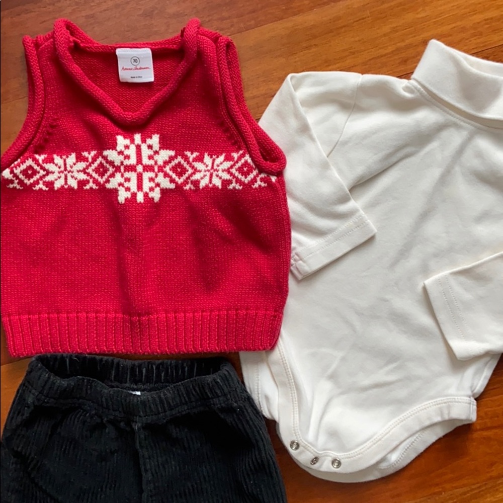 Lot of 3: Hanna Andersson infant boys (12 mo)